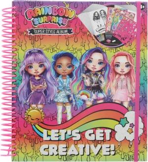 Rainbow High Zeichenblock Rainbow Surprise Malbuch Spaßige Ausmalmomente für Kinder
