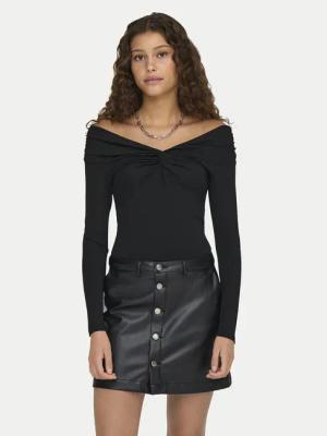 ONLY Bluse Queen 15331413 Schwarz Slim Fit