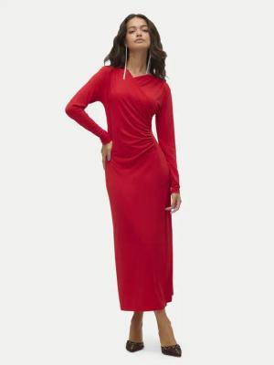 Vero Moda Coctailkleid Rasmine 10317033 Rot Slim Fit