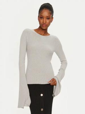 Kontatto Pullover 3M0116N AI253M01 Grau Slim Fit