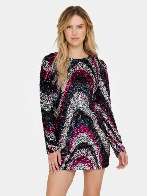 ONLY Coctailkleid Sofie 15334081 Bunt Slim Fit