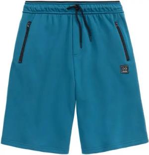 John Devin Sweatshorts, seitliche Taschen mit schwarzem Reißverschluss