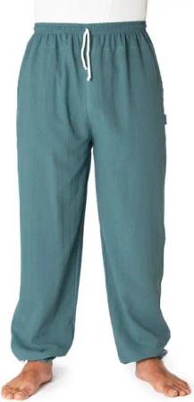 PANASIAM Wellnesshose E-Pants leichte Unisex Bundhose aus weicher Baumwolle für Damen und Herren Freizeithose mit Tunnelzug Relaxhose bequeme Sommerhose