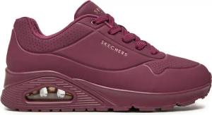 Skechers Sneakers Uno Stand On Air 73690/PLUM Dunkelrot