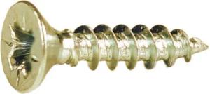 Prima-Online Schraube 16x Spanplattenschrauben Holzschrauben Senkkopf Kreuzschlitz 3,5x16 mm, (1 St)