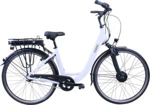 HAWK Bikes E-Bike "eCity Wave", 7 Gang, Shimano, Nexus 7-Gang, Frontmotor 250 W, Pedelec, Elektrofahrrad für Damen u. Herren