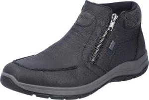 Rieker Winterboots, Stiefelette, Komfortschuh mit zwei praktischen Reißverschlüssen
