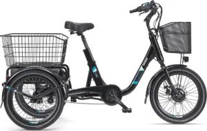 Telefunken E-Bike "TC500", 3 Gang, Frontmotor 250 W, Pedelec, Elektrofahrrad für Damen u. Herren