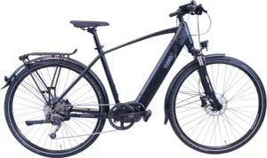 HAWK Bikes E-Bike "eTrekking Integrated Gent STEPS", 9 Gang, Shimano, Alivio 9-Gang, Mittelmotor 250 W, Pedelec, Elektrofahrrad für Damen u. Herren