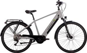 SAXONETTE E-Bike "Premium Sport (Diamant)", 10 Gang, Mittelmotor 250 W, Pedelec, Elektrofahrrad für Herren