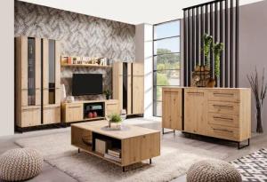 INOSIGN Highboard "Sardinia", Vitrine, Breite 84cm