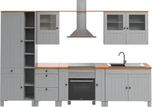Home affaire Küchenzeile "Alby2", (Set), Breite 325 cm, ohne E-Geräte