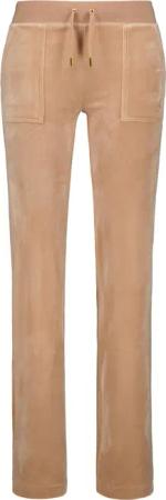 Juicy Couture Sweathose "DEL RAY TRACKPANT GOLD HARDWARE Damen", Trainingshose Damen, Sweathose, Velour, Jogginghose mit Glitzer, Sale