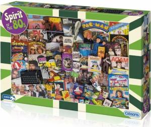 GIBSONS Puzzle 80er Jahre Puzzle 1000 Teile, Puzzleteile