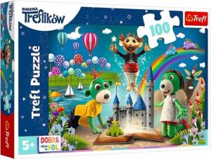 Trefl Puzzle Puzzle ings: Märchenabend 100 Stück, Puzzleteile