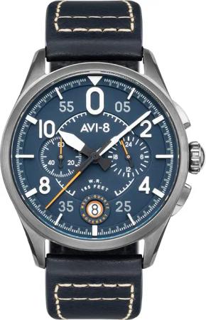 AVI-8 AV-4089-04 Spitfire Chronograph Herrenuhr 42mm 5ATM