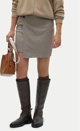 Vero Moda Minirock Kawi 10319663 Beige Regular Fit