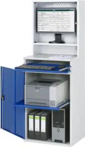 Rau Computer-Schrank - Modell 65 BxTxH 650x520x1770mm