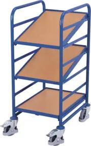 VARIOfit Eurokastenwagen mit 3 Holzböden