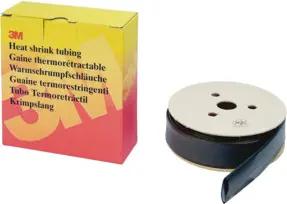 3M Deutschland Warmschrumpfschlauch Rolle 3,2/1,6 mm,sw,dünnw. HSR sw