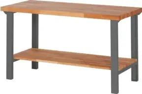 STIER Werktisch Premium mit Ablageboden BxTxH 1500x700x840 mm