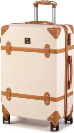 Semi Line Mittlerer Koffer T5506-3 Beige