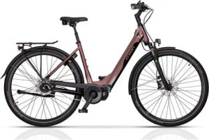Airtracks E-Bike Cityrad 28" Damen E-Bike City Bike Fahrrad e-TOURING 11.7 SHIMANO STEPS E-6100, 5 Gang SHIMANO NEXUS INTER 5 Schaltwerk, Nabenschaltung, Mittelmotor, 504 Wh, Trekking Bike Tiefeinsteiger Low Step - 45cm 50cm 55cm - Mod. 2025
