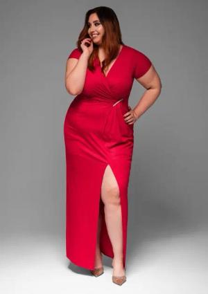 OMBRE Abendkleid Elizabeth Abendkleid Plus Size