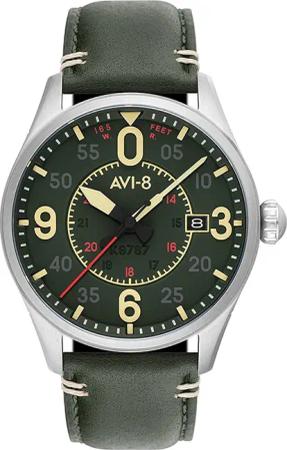 AVI-8 AV-4090-03 Spitfire Automatik Herrenuhr 42mm 5ATM