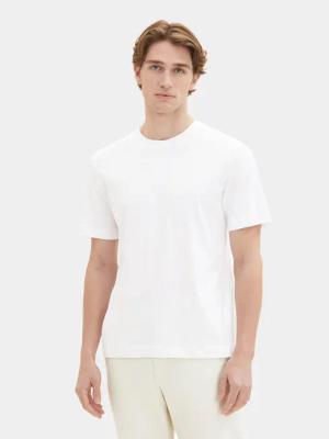Tom Tailor 2er-Set T-Shirts 1037741 Weiß Regular Fit