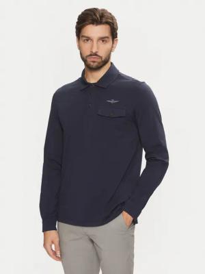 Aeronautica Militare Poloshirt 242PO1827J612 Dunkelblau Regular Fit