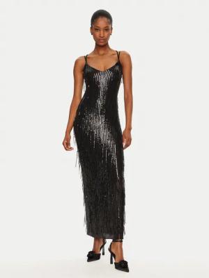 Rinascimento Abendkleid CFC0121687003 Schwarz Regular Fit