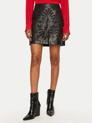 Vero Moda Rock aus Kunstleder Rocky 10330112 Schwarz Slim Fit