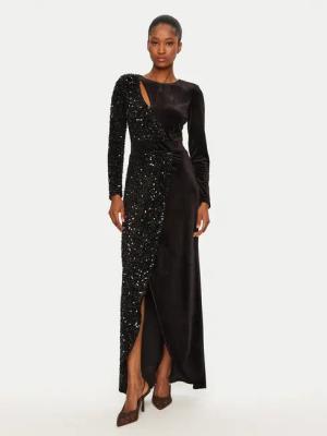 Rinascimento Abendkleid CFC0121945003 Schwarz Regular Fit