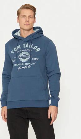 Tom Tailor Sweatshirt 1043292 Dunkelblau Regular Fit