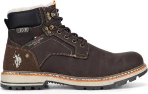 U.S. Polo Assn. Schnürschuhe YURIY001M/DYH1 Braun