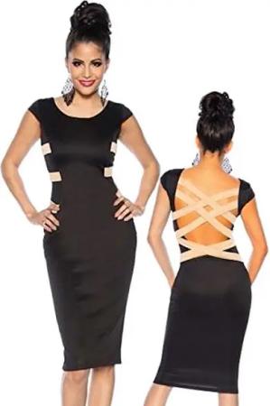Atixo Etuikleid Minikleid Abendkleid Etui-Kleid Sommer Cocktailkleid Partykleid