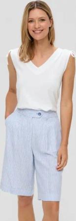 s.Oliver T-Shirt Ärmelloses Shirt mit Bindedetail an der Schulterpartie