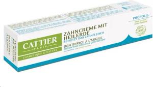 Cattier Zahnpasta Zahncreme mit Heilerde - Propolis 75ml