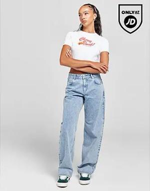 Unlike Humans Mid Rise Jeans - Damen, Denim