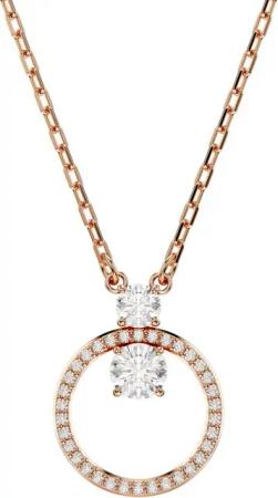 Swarovski Kette mit Anhänger Constella Pavé, 5692261, 5692266, mit Swarovski® Zirkonia (synth)