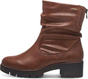 Tamaris Winterstiefelette, Blockabsatz, Winterboots mit Falten am slouchy Schaft