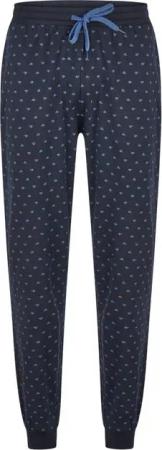 Phil & Co. Pyjamahose Herren Schlafanzughose lang mit Bündchen (1-tlg) Baumwolle