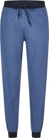 Phil & Co. Pyjamahose Herren Schlafanzughose lang mit Bündchen (1-tlg) Baumwolle