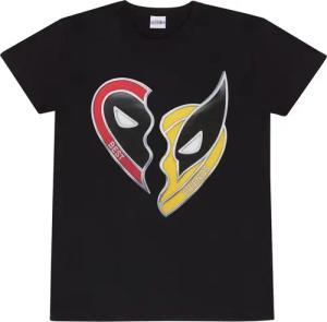 Deadpool 3 T-Shirt - Deadpool 3 - Best Friends - S bis XXL - für Männer - Größe XXL - schwarz - Lizenzierter Fanartikel