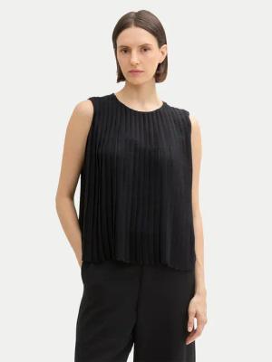 Tom Tailor Bluse 1043223 Schwarz Regular Fit
