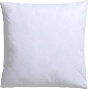 QUEENS TEXTILES Synthetikkopfkissen "Juliette", (1 St.), Bezug versteppt mit 100% Viskose