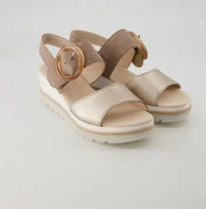 Gabor Schuhe - 24.645.62 Leder (Gold, Gr. 40½)
