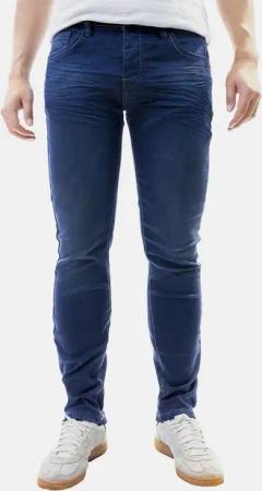 Jaylvis Regular-fit-Jeans Feine Denim Chino Jeans Style Kontrastnähte FineTwill