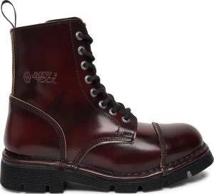 NEW ROCK Schnürstiefel M-MILI083C-S56 Dunkelrot